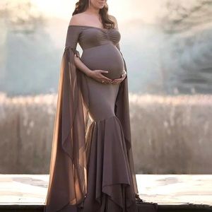 XL maternity photoshoot dress or babyshower event